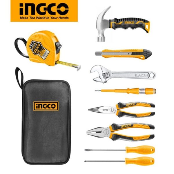 INGCO 9pcs Hand Tools Set - Image 2
